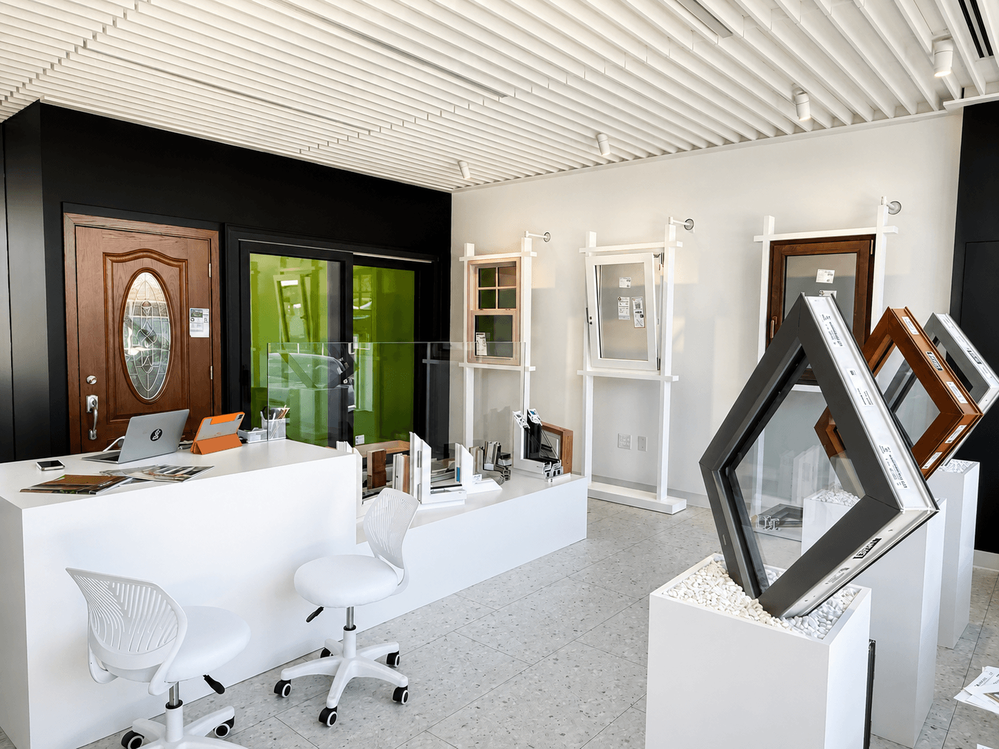Inside the Rockville showroom