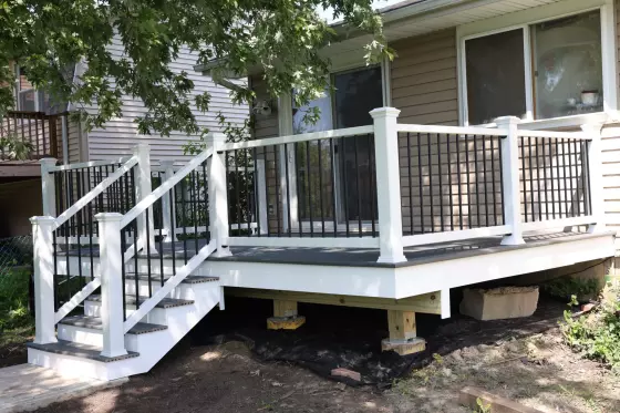 Dave — New Deck Construction project photo.