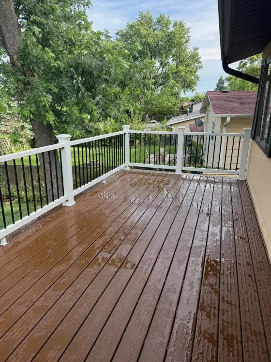 Maria — New Deck Construction project photo.