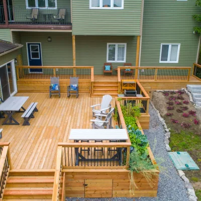 Wood & Cedar Decks